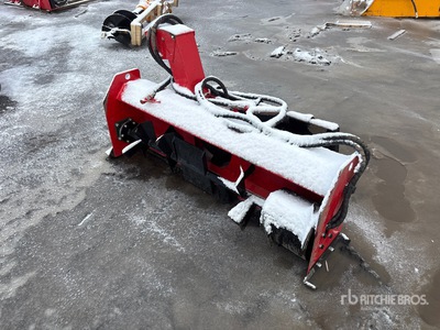 2026 GIYI GY-BS57 58 in Skid Steer Snowblower (Unused)