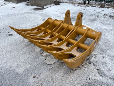 2025 GIYI GY-P320 64 in مشط الحفارة - Fits Cat 320 (Unused)