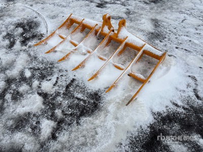 2026 GIYI 46 in Rastrillo para excavadora - Fits Cat 303 (Unused)