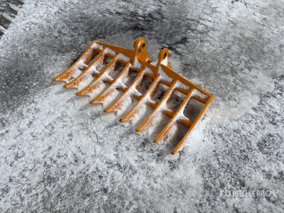 2026 GIYI 38 in Pro Fit Rastrillo para excavadora - Fits Cat 303 (Unused)