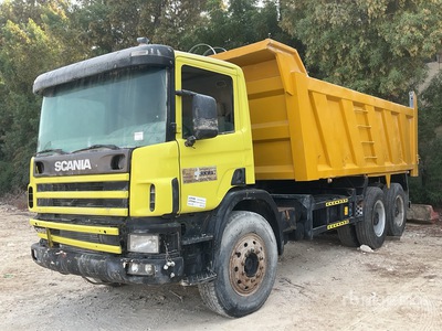 1999 Scania 380 6x4 T/A Slaapcabine Trekker (Inoperable)