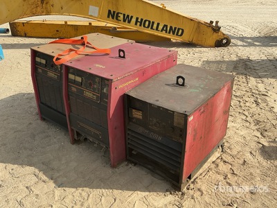 Quantity of (3) Skid-Mounted Electric Welder