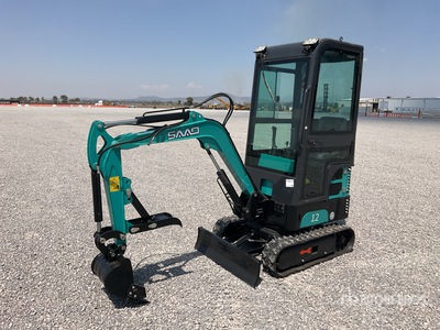 2026 SAAO SE12 Miniexcavadora (Sin Usar) / Mini Excavadora (Unused)