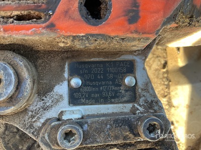 2022 Husqvarna K1 PACE Electric Battery Cut-Off Saw