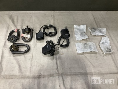 (150) Bushings, (5) Loudspeaker-Microphones, (10) Hoist Rings & Assorted Items