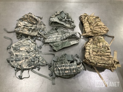 (22) Assault Packs, (20) Fighting Load Carriers & Assorted Items