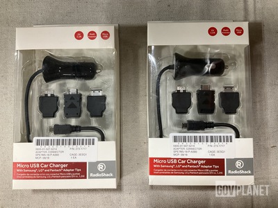 (204) Radioshack 273-1717 Micro USB Car Chargers