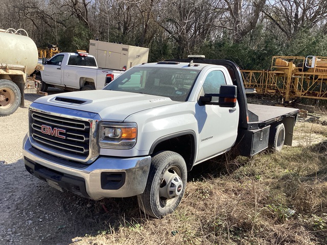 2019 GMC 3500 HD 4x2 Flatbed Truck 2019 GMC 3500 HD 4x2 Flatbed Truck