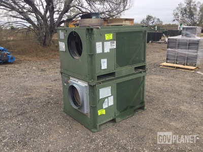 (2) Keco Industries FDECU-4 Field Deployable Environmental Control Units
