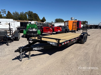 2026 HD Trailer Solutions EQ14 24 ft T/A トレーラー (Unused)