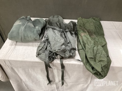 (26) Clothing Bags, (8) Cold Weather Jackets & Assorted Items