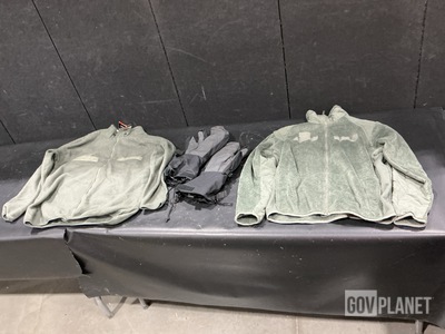 (2) Extreme Cold Weather Parka Liners, (74) Jackets & Assorted Items