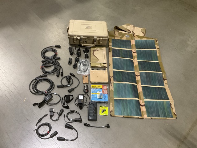 (2) Iris Technology Spaces II Solar Portable Communications Energy Systems