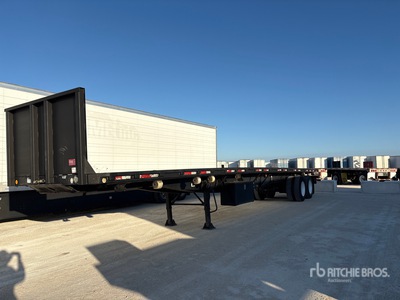 2004 Lufkin 45 ft T/A Flatbed Trailer