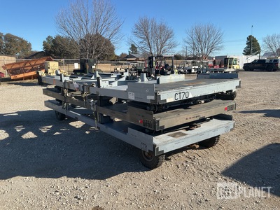 (3) Ground Handling Trailers