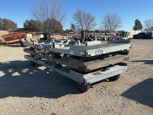 (3) Ground Handling Trailers