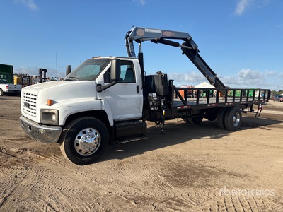 2006 Autogru PM Series 12 Knuckle Boom on 2005 Isuzu H7500 4x2 Camion à Fèche