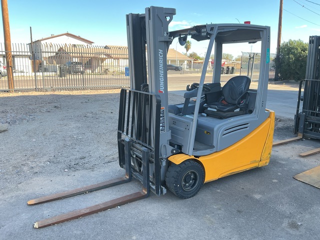 2017 Jungheinrich EFG220 470DZ 4400 lb Electric Forklift
