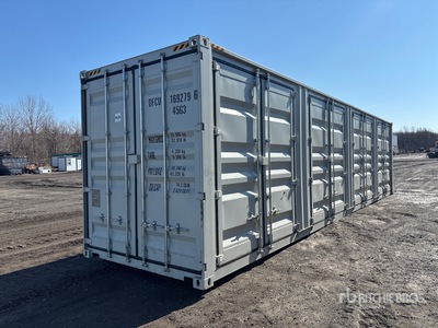 2026 40 ft High Cube Multi-Door Contenedor de almacenamiento