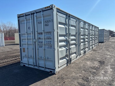 2026 40 ft High Cube Multi-Door Contenedor de almacenamiento