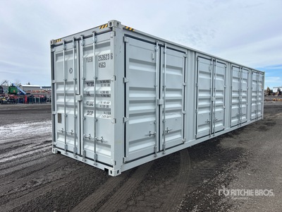 2026 40 ft High Cube Multi-Door Storage Container