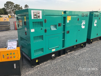2025 Cummims CG-145 145 kVA Skid-Mounted Planta de Luz (Sin Usar) / Generator Set (Unused)