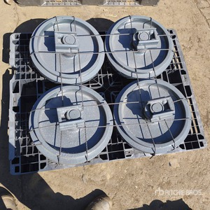 Quantity of (4) 2025 Lote de Ruedas Guia / Excavator Track Idler Varios, accesorio para excavadora (Unused)