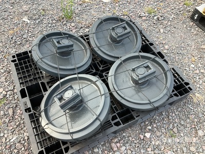 Quantity of (4) 2025 Lote de Ruedas Guia / Excavator Track Idler Attacco per escavatore (Unused)