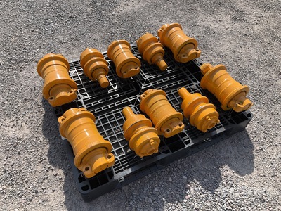 Quantity of (10) 2025 Lote de Rodamientos / Excavator Track Roller & Carrier Roller (Unused)