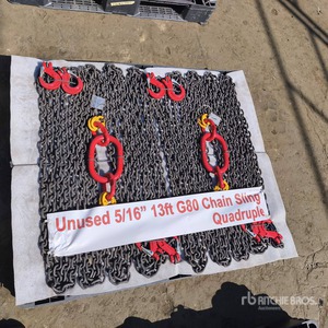 Quantity of (2) 2025 Mackman G80 Lote de Eslingas de Cadena (Sin Usar) / Quadruple Leg Chain Sling (Unused)