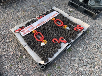 Quantity of (2) 2025 Mackman G80 Lote de Eslingas de Cadena (Sin Usar) / Quadruple Leg Chain Eslinga (Unused)