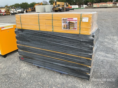 2025 Lote de 6 Juegos de Estanteria para Almacen (Sin Usar) / Scaffalatura