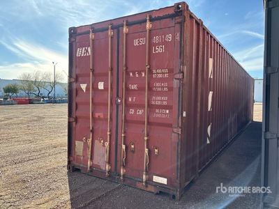 2001 45 ft High Cube Storage Container
