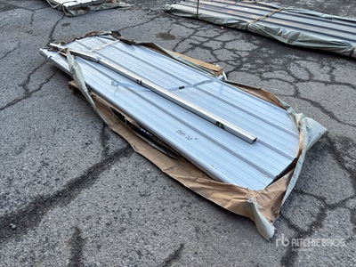 Quantity of (50) 2026 SKLP SK-XH50 10 ft Sheets Galvalume Steel Siding (Unused)