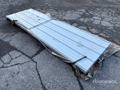 Quantity of (100) 2026 SKLP SKL100 Sheets Galvalume Steel Siding (Unused)