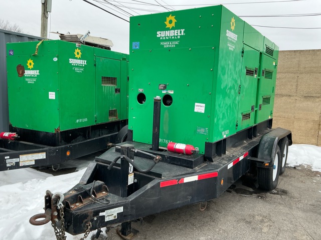 2017 Multiquip DCA-220SSJU4F 220 kVA Mobile Generator Set