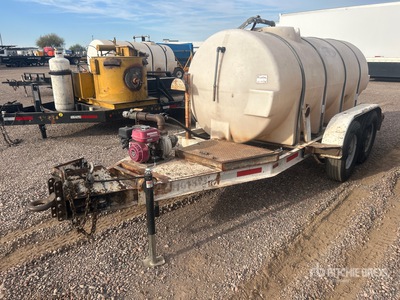 1998 Crafco 1025 gal T/A Water Tank Trailer