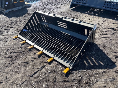 2026 GIYI GY-RB66 66 in Skeleton Skid Steer Bucket (Unused)