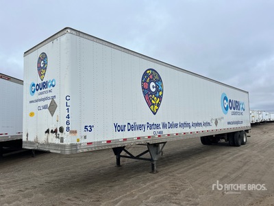 2015 Hyundai 53 ft x 102 in T/A Remolque de furgoneta