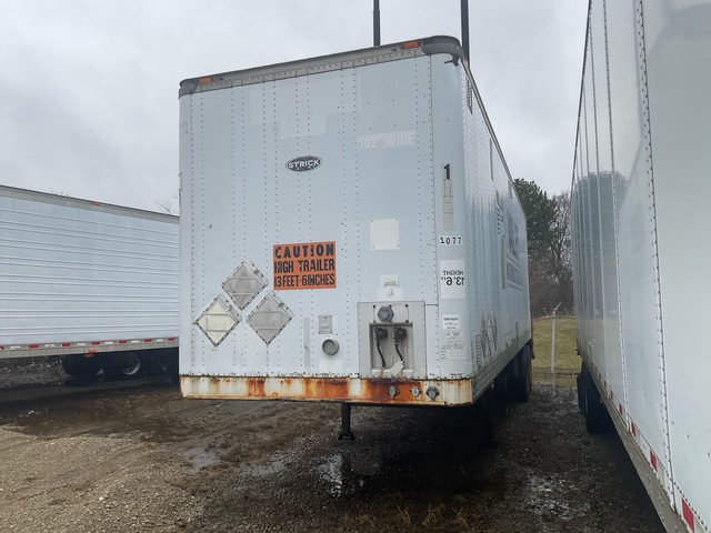 1992 Strickland 32 ft T/A Van Trailer 1992 Strickland 32 ft T/A Van Trailer
