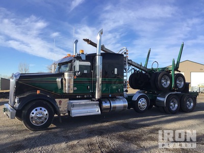 2024 Kenworth W900 8x4 Pole Sleeper Camon de troncos