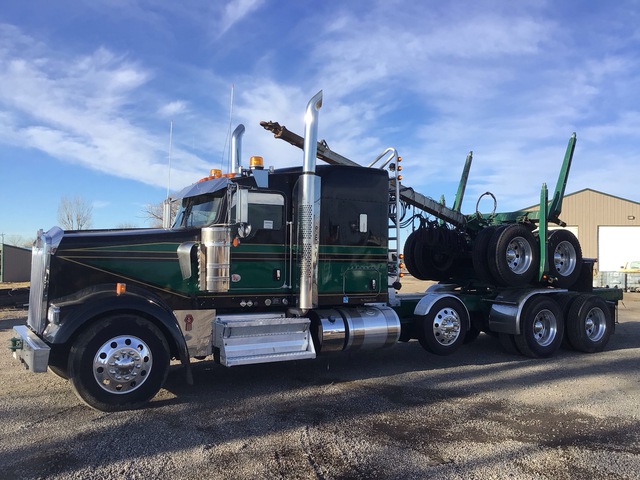 2024 Kenworth W900 8x4 Pole Sleeper Log Truck