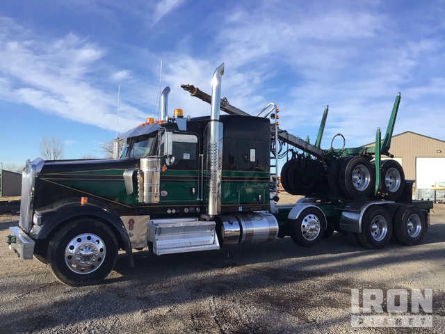 2024 Kenworth W900 8x4 Sleeper Log Truck