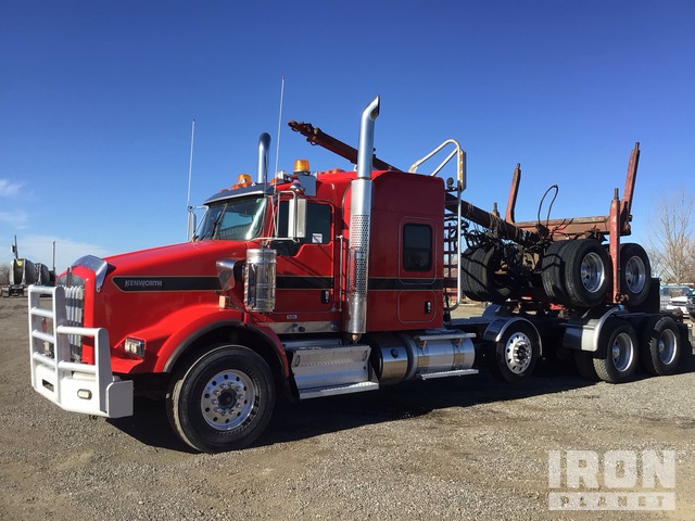 2020 Kenworth T800 8x4 Sleeper Log Truck