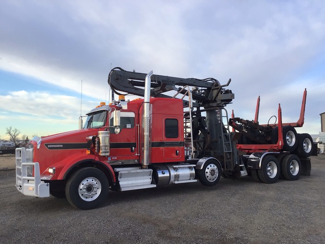 2021 Kenworth T800 8x4 Self-Loading Sleeper Log Truck