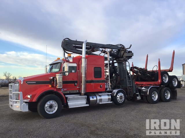 2021 Kenworth T800 8x4 Self-Loading Sleeper Log Truck