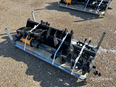 Quantity of (8) 2026 GIYI VCA-8 Mini Excavator Attachments (Unused)