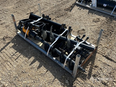 Quantity of (8) 2026 GIYI VCA-8 Mini Excavator Attachments - Fits Cat 301 (Unused)