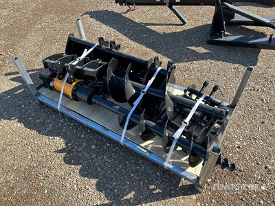 Quantity of (8) 2026 GIYI VCA-8 Mini Excavator Attachments (Unused)