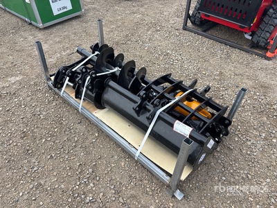 Quantity of (8) 2026 GIYI VCA-8 Mini Excavator Attachments Accessoire divers pour pelle - Fits Cat 301 (Unused)